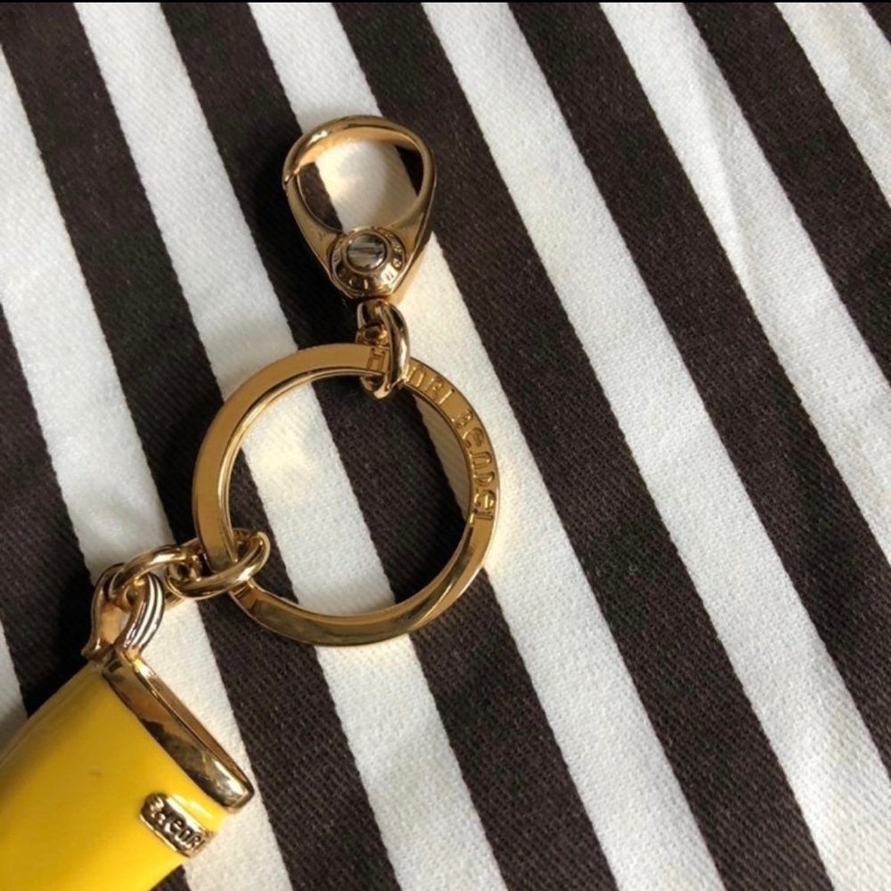 Henri Bendel Rain Boot Vintage Keychain Bag-Charm - Picture 10 of 13